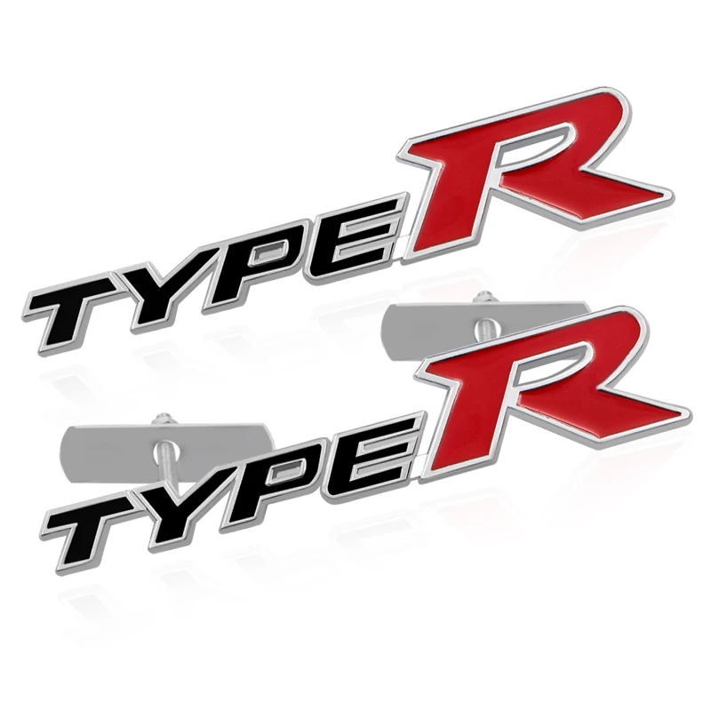 Автомобильный Стайлинг TYPER Тип R Автомобильная Передняя решетка эмблема значок