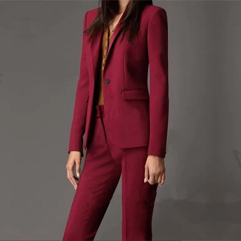 maroon ladies suits