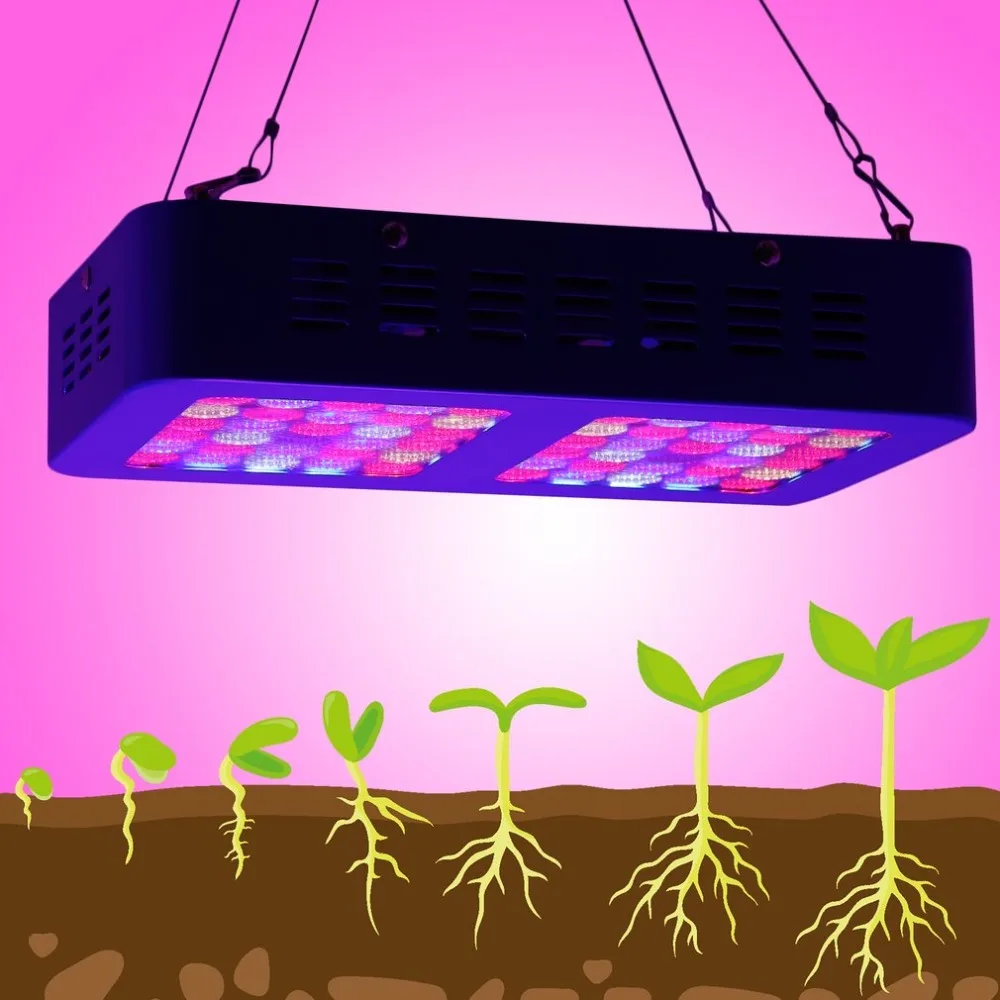 300W LED Grow Light Full Spectrum Plants Growth Lamp Greenhouse Hydroponics System For Indoor Or