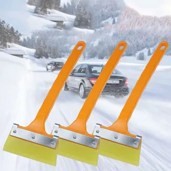 

2019 Car Film Scraper Windshield Ice Scraper Vehicle Snow Shovel Removal Brush Car Windscreen Clean Tools