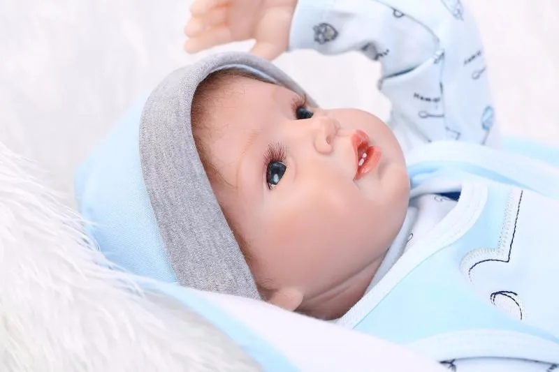 NPK пупсик натуралистичные куклы в виде новорожденных младенцев силикона Reborn Baby Doll для девочек Дети Мода Reborn boencas игрушка