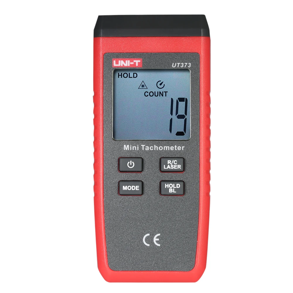 UNI-T UT373 Handheld LCD Digital Tachometer Speedometer Tach Meter Measuring Rang 0 ~ 99999 COUNT