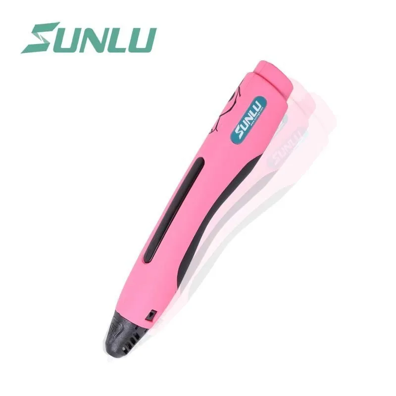 

SL-400 3D Magic Pen For Children's Gift Pink Color 3D Printing Pens Best For Girls Drawing 1.75MM PLA Filament 3D Pen
