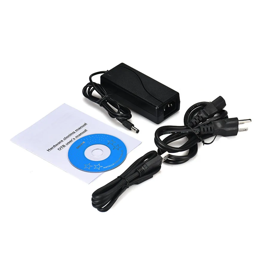 

USB 3.0 Dual-Bay 2.5" 3.5" Drive Clone Dock SATA HDD Docking Station jun22