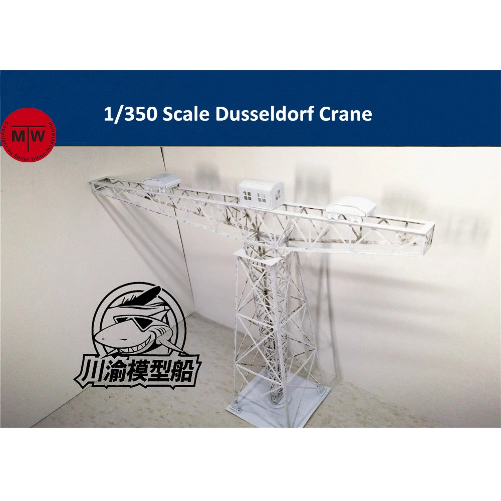 

1/350 Scale Dusseldorf Crane ABS Model Port Harbor Diorama Scene DIY Kits CY810