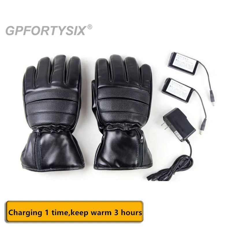 

Outdoor Thermal Electric Warm Waterproof Heated Gloves Battery Powered For Motorcycle Hunting Skiing Gloves Winter Hand Warmer