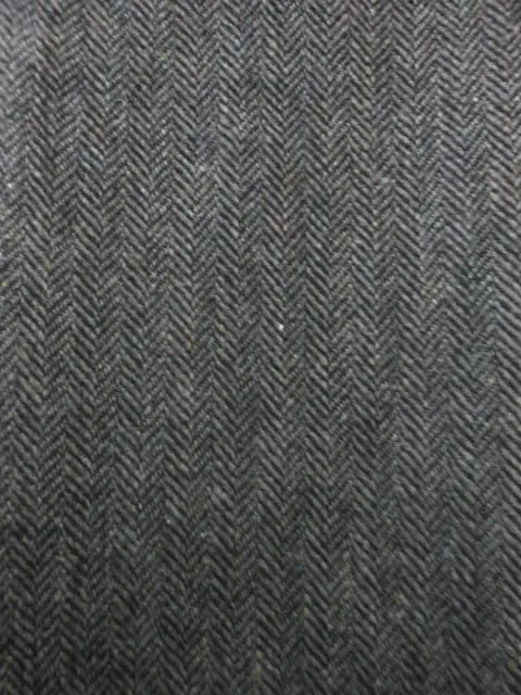 Italian wool herringbone tweed fabric 150cm wide
