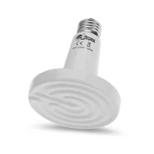 Фары светодиодный фонарик 100 Вт Керамический Излучатель тепловая лампа нагреватель рептилий Белый высококачественный светодиодный головной свет