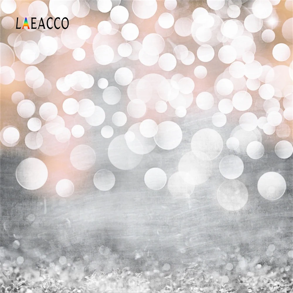 Laeacco Light Shadow Bokeh Portrait Baby Newborn Photography Backgrounds Customized Photographic Backdrops For Photo Studio
