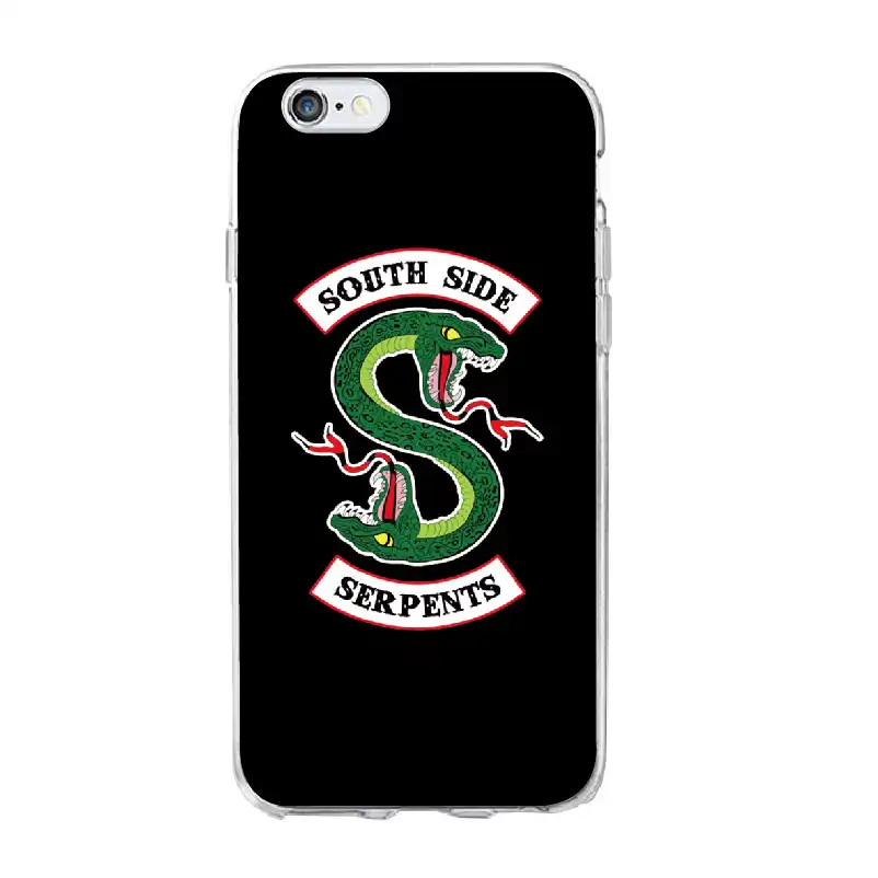 ТВ ривердейл Jughead Jones Southside Serpents для iPhone 7 Plus 6 S 8 X XS Max SAMSUNG Galaxy Мягкий ТПУ чехол