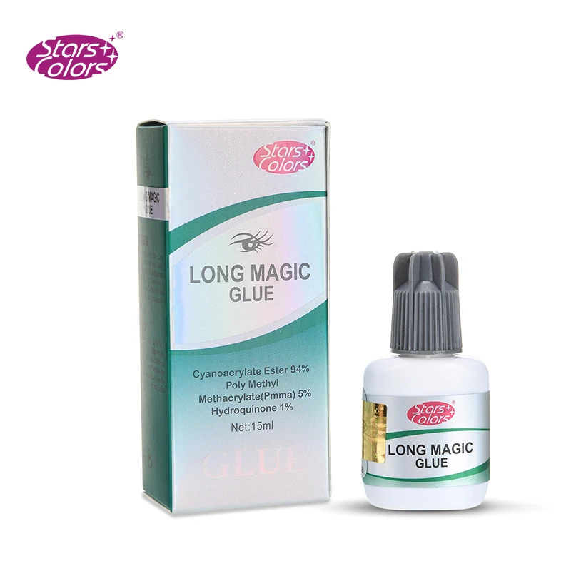 Cola para Cílios Extensão dos Cílios Alta Qualidade Longa Magia Cola Super-longa Duração Baixo Estimular 8 Cola para cílios