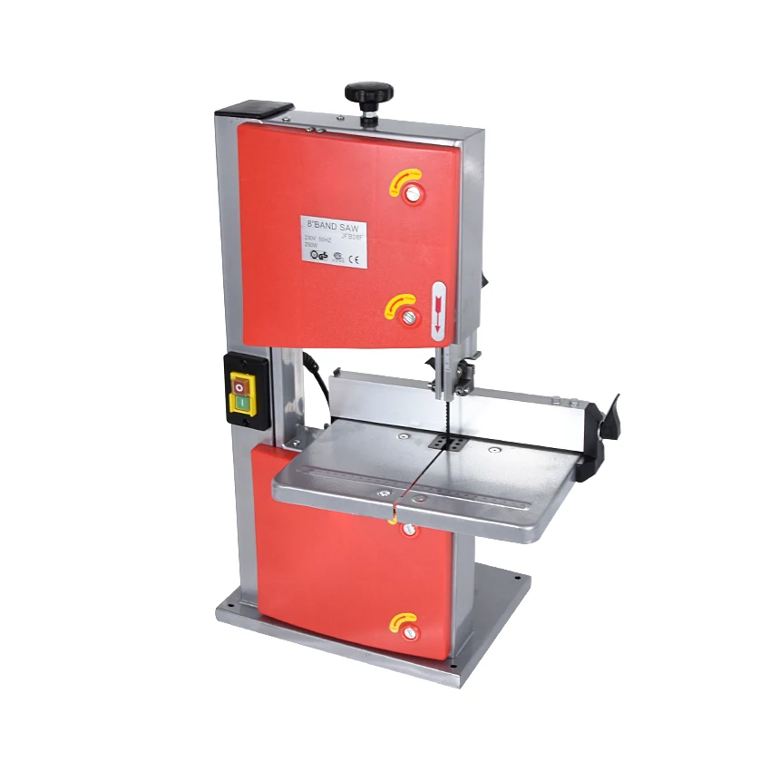 JFB08 8 Inch Band Saw 220V Multifunctional Woodworking Band-Sawing Machine Solid Wood Flooring Installation Work Table Saws 250W JFB08 8 Inch Band Saw 220V Multifunctional Woodworking Band-Sawing Machine Solid Wood Flooring Installation Work Table Saws 250W