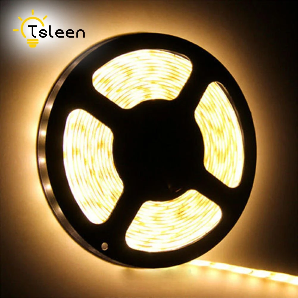 Cheap Flexible LED Strip Light DC12V 1m 5m 3528SMD 5050SMD Indoor