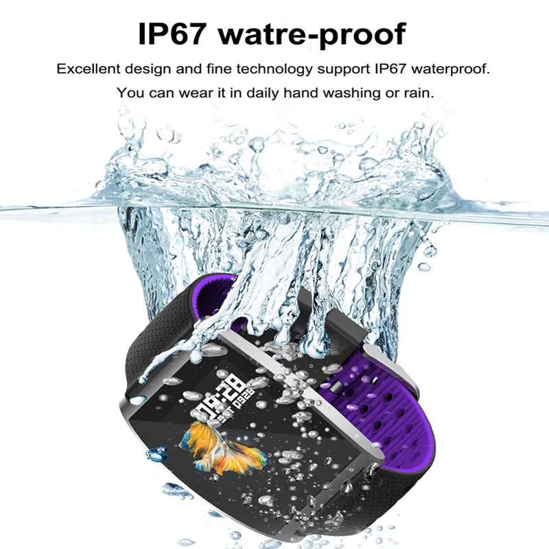 Ceny Inteligentny zegarek wodoodporny QS05 ciśnienie krwi Smartwatch GPS opaska monitorująca aktywność fizyczną pulsometr przypomnienie połączeń zegarek mężczyźni kobiety