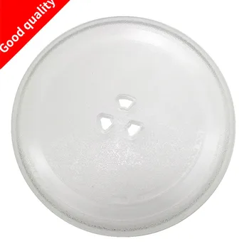 

quality microwave oven parts rotary glass plate swivel dish pallet 24.5cm dish