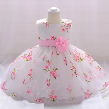 

Baby girl fashion flower dress Pink Baby Girl Dress TUTU Dresses