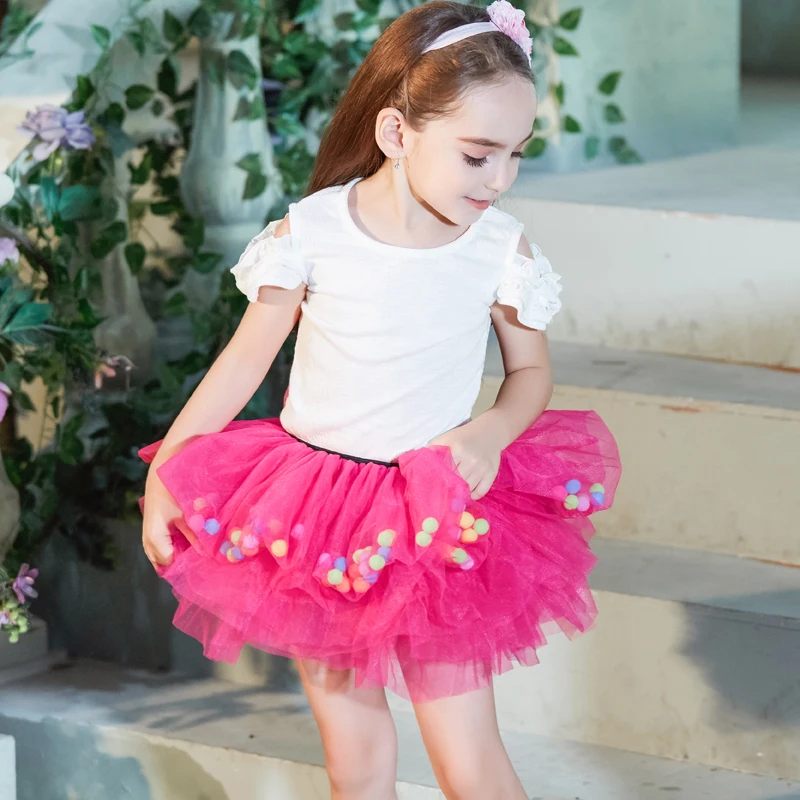 Buenos Ninos Baby Girls Dance Tutu Pettiskirt