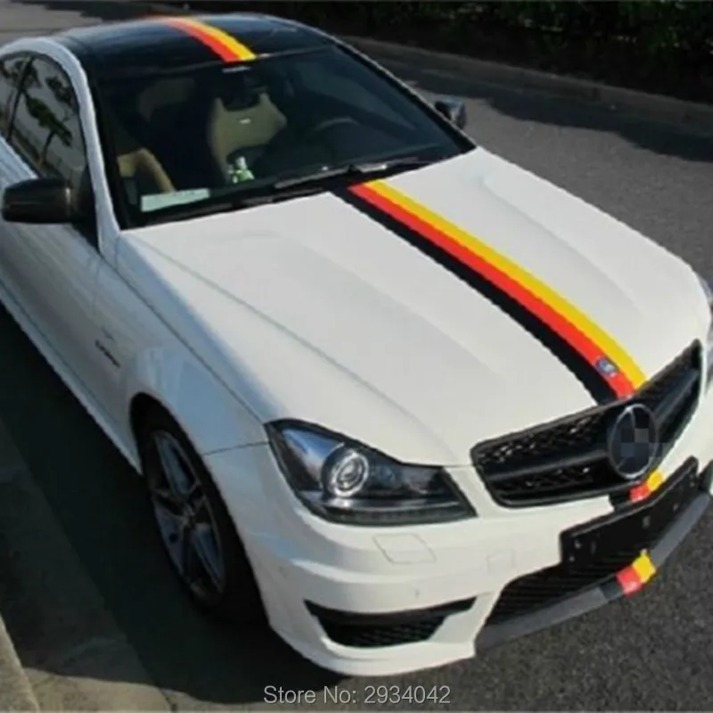

car-styling High Quality Fashion Car body Three Color Car Sticker accessories for Dodge ram charger journey challenger caliber