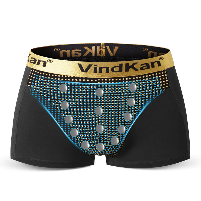 

3 Pieces New Shorts Male Underwear Mens Sexy Magnetic Therapy Boxer Shorts Health Care Underwear Breathable Casual Boxer Panties