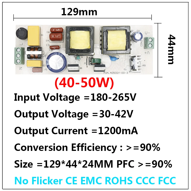 40-50W