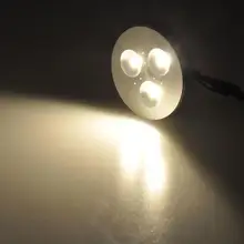 Светодиодный под кабинет точечные светильники 3 Вт 4 светодиодный для кабинета черный/белый/серебристый корпус