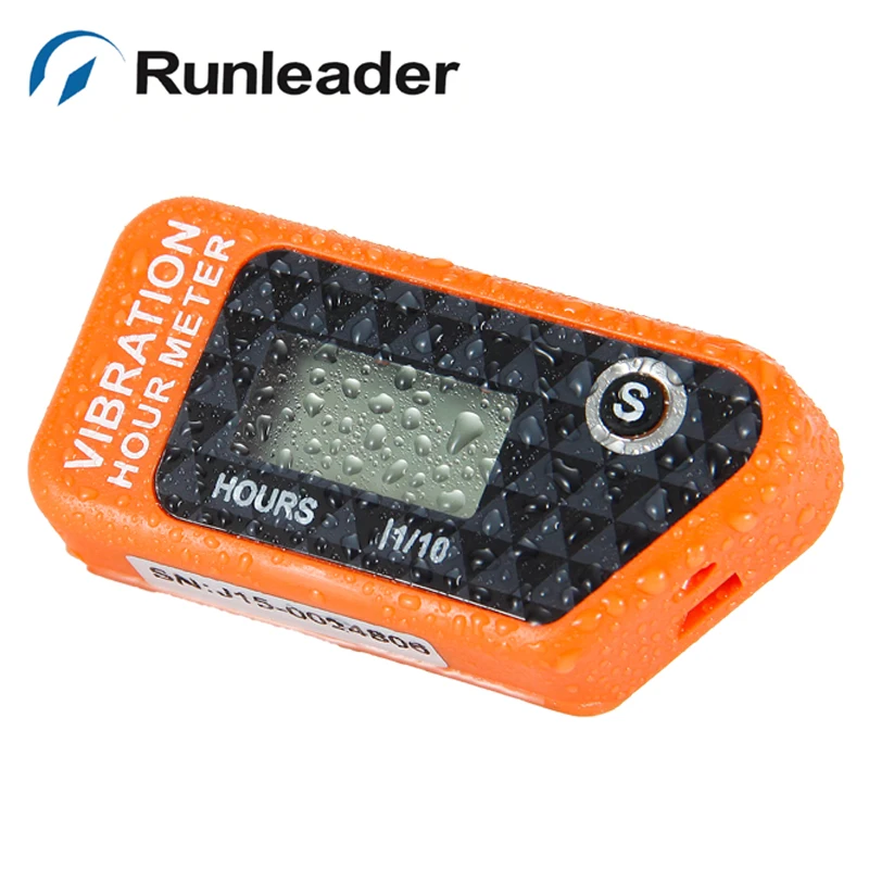 

RL-HM016B Reset Wireless Vibration Hour Meter For Any Device boat jet ski tractor motorcycle buggy go cart marine dirt quad bike