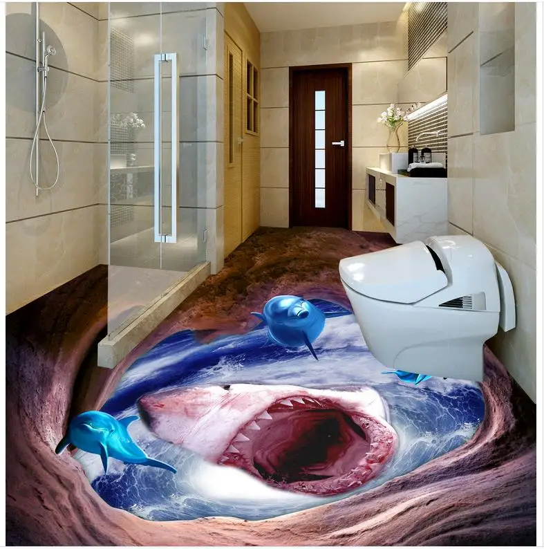 Самоклеящиеся 3D обои из ПВХ для фото пола на заказ|floor 3d wallpaper|3d wallpaperpvc wallpaper |