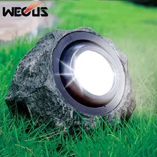 Уличный садовый светильник, имитация камня, лампа, украшение для газона, светодиодный, водонепроницаемый, точечный светильник, креативный, tuinverlichting, для двора, бра