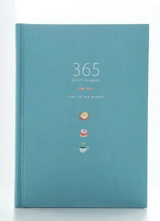 HERBATA 365 дней личный дневник планировщик блокнот ежедневник в твердой обложке офис еженедельный график милые корейские канцелярские libretas - Цвет: Небесно-голубой