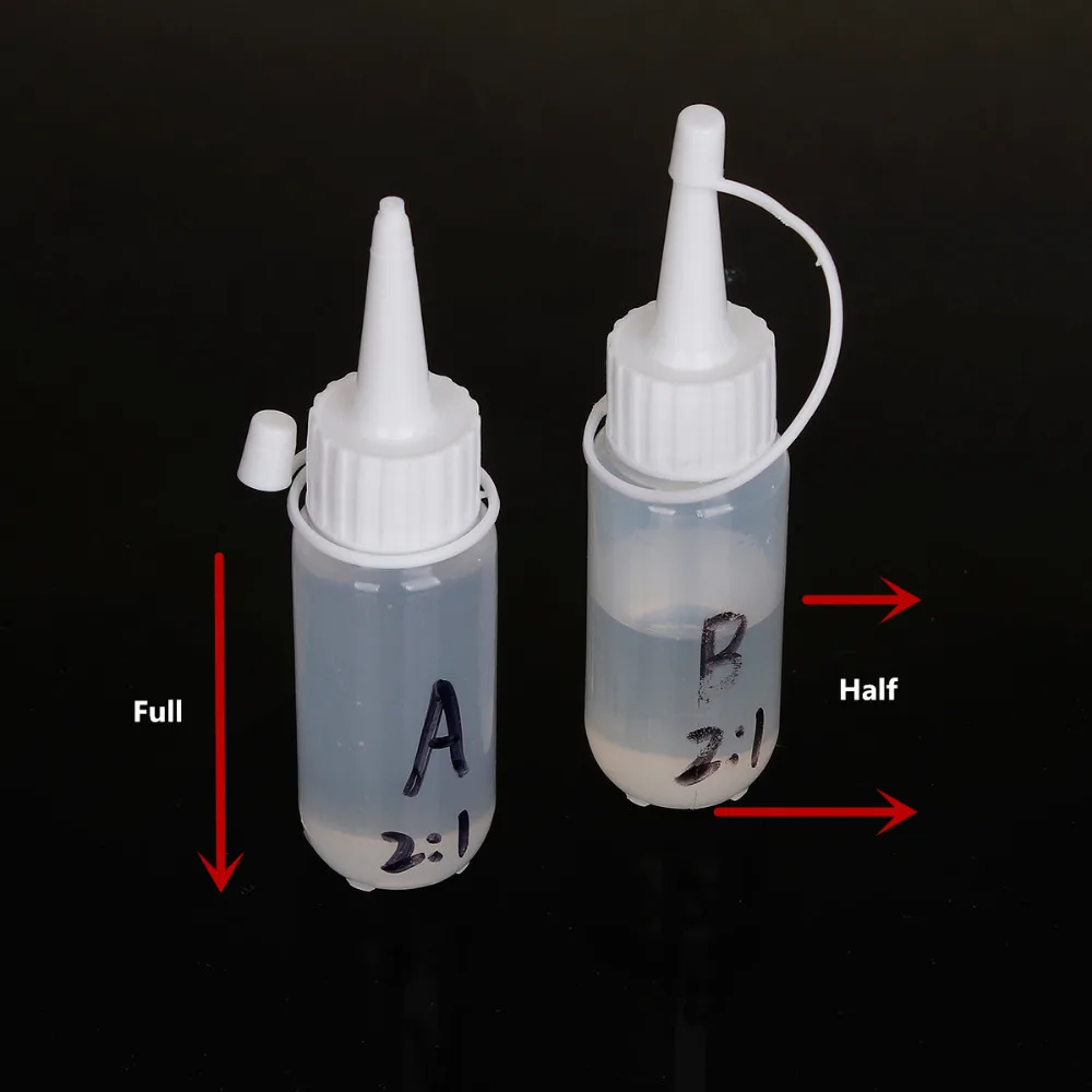Online Doreen Kotak Kristal Batal Resin Epoxy Resin AB Lem Putih Untuk Perhiasan Membuat DIY 11.5 cm x 3 cm, 1 Set (Setengah Botol dalam B) 2017 baru Online Doreen Kotak Kristal Batal Resin Epoxy Resin AB Lem Putih Untuk Perhiasan Membuat DIY 11.5 cm x 3 cm, 1 Set (Setengah Botol dalam B) 2017 baru