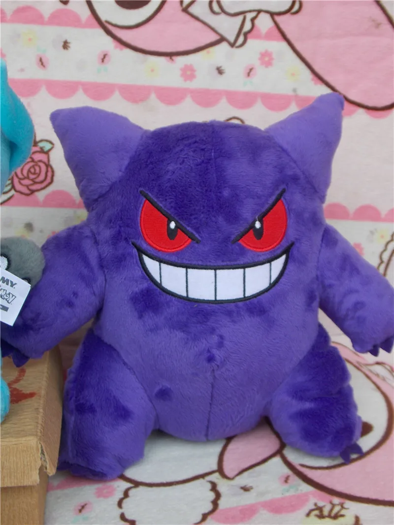 Аутентичная мягкая " плюшевая кукла Gengar Новая игрушка