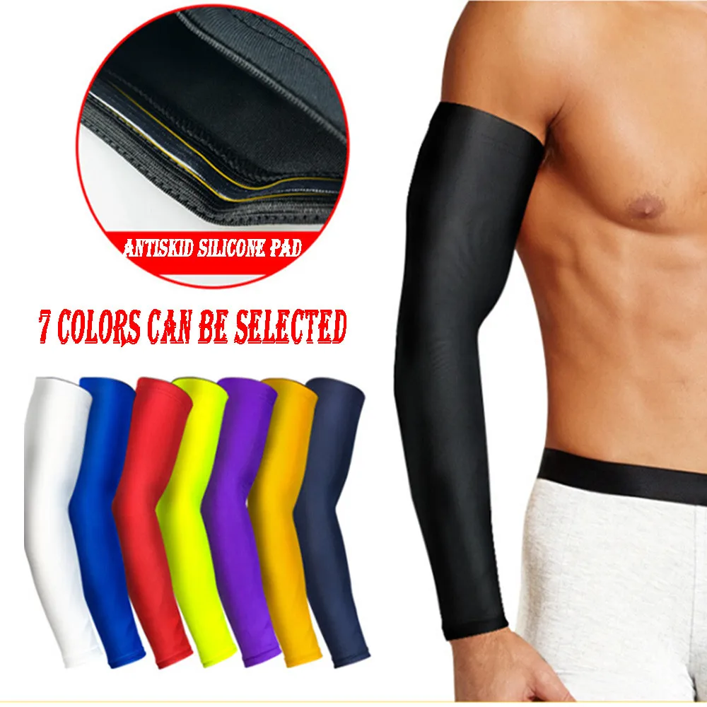 

Section drove UV sunscreen Cuff Sunscreen Arm Sleeves Hand Protection Women&Men Fingerless Long Gloves Golf Sun Gloves 4.0#