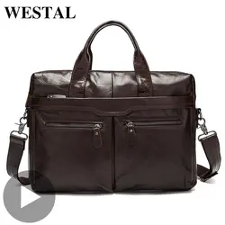 Западная натуральная кожа портфель через плечо деловая сумка-мессенджер Женская Мужская сумка для мужчин t рабочая сумка мужская женская