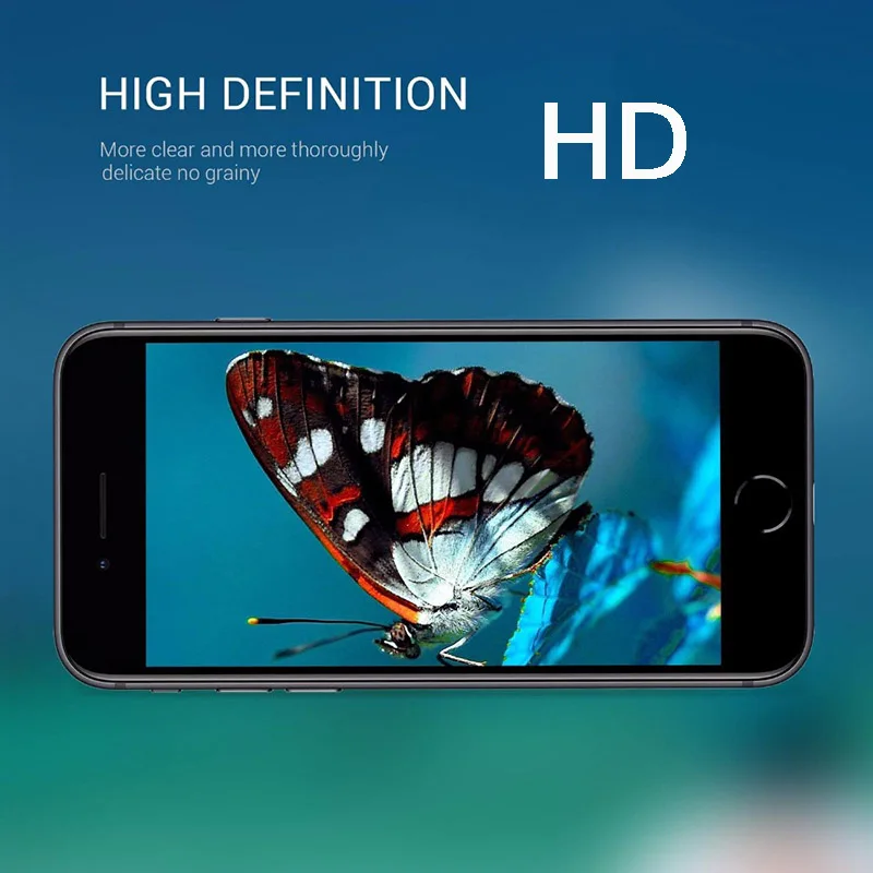 Full Coverage Tempered Glass For iPhone 6 6s Plus 7Plus XS Screen Protector Film For iPhone 8Plus 7 6 4.7 inch XS MAX XR 9H Film (3)