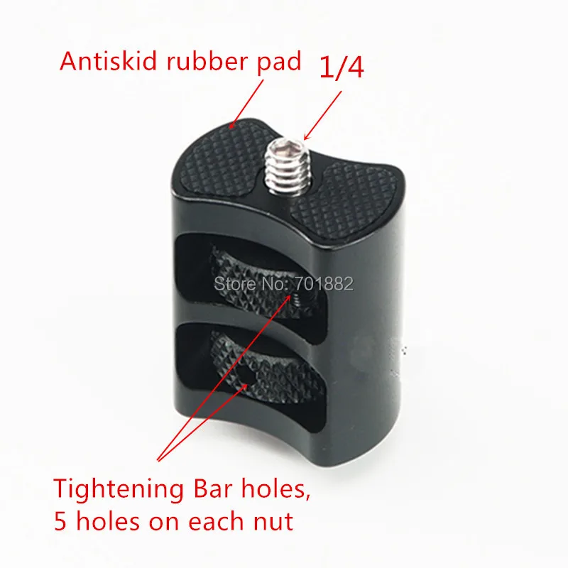 Tripod Mount Screw Adapter Quick Release Mounting Base (2)
