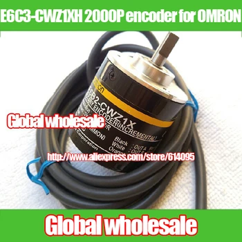 

Free shipping 1pcs E6C3-CWZ1XH 2000P / R optical encoder for OMRON / 2000 line rotary encoder
