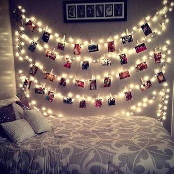

Merry Christmas Led Photo Frame Wall Rope Clip Christmas Ornament Christmas Decorations For Home 2020 New Year 2021 Navidad Gift