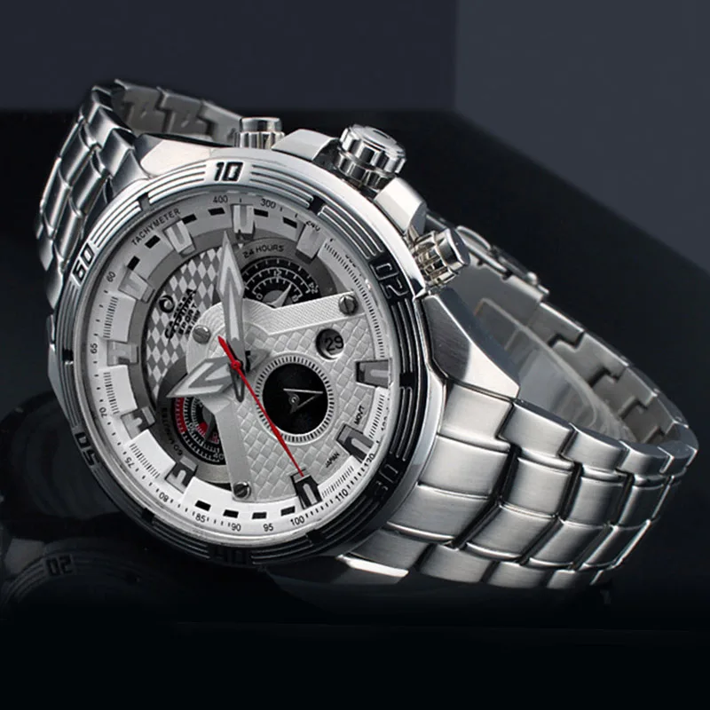  CASIMA Smart Mens Watches Creative Luxury Quartz Analog Watch Men Military Sport Waterproof Clock W