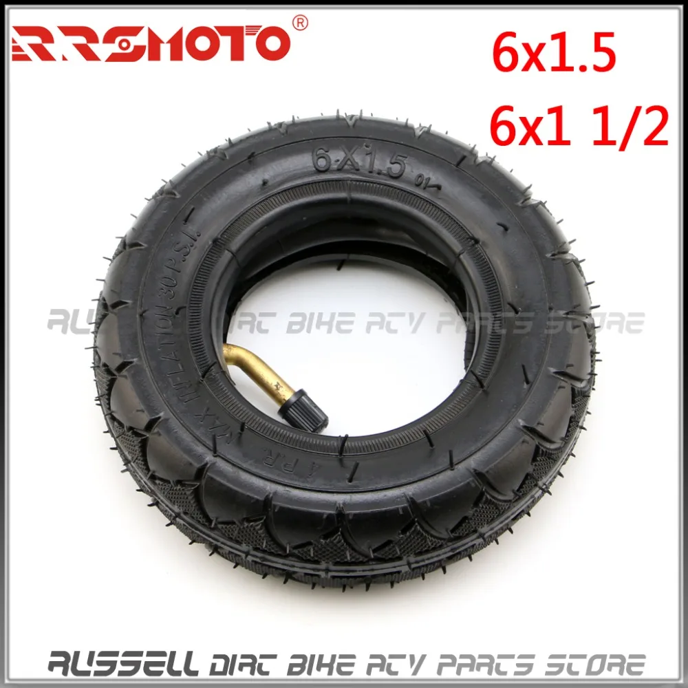 6x1.5 Tire + Inner tube Folding Electric Scooter 6 inch Tyre For E Scooter Wheel Pocket Bike
