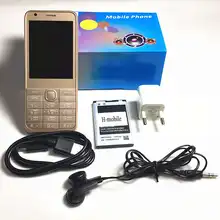 4 Cartões Sim 4 Standby 2.8 “telefone mp3 gsm china 800 mAh da bateria Do Telefone móvel TELEFONES Baratos Russa teclado botão chave H-mobile C9