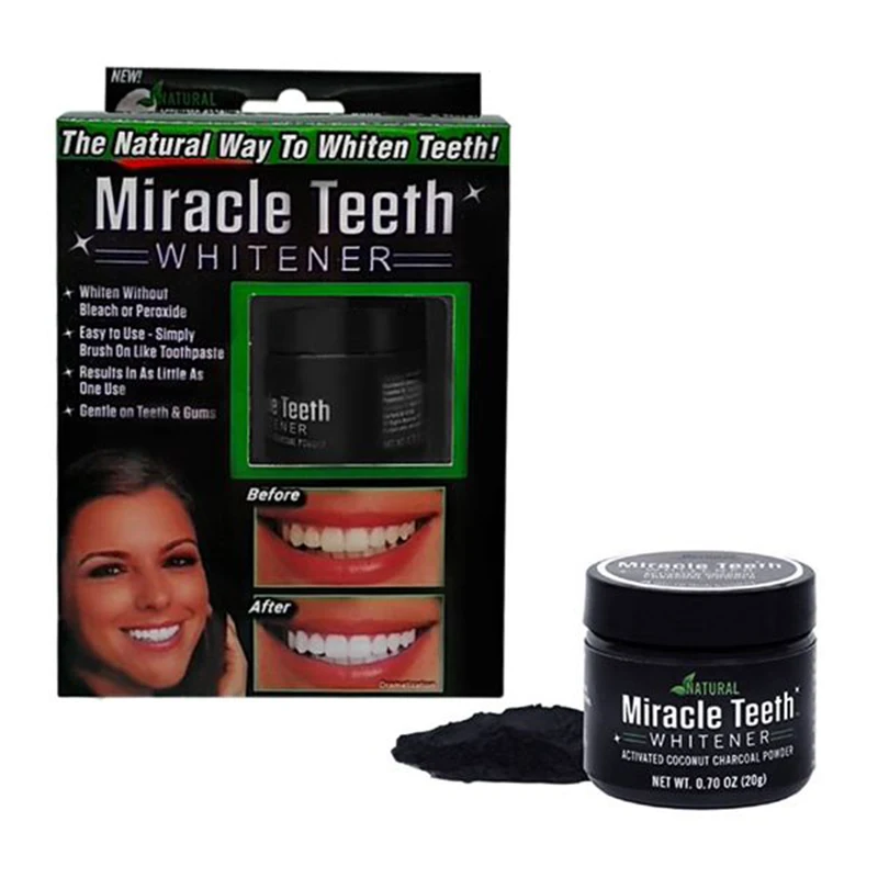 Sna уголь в стоматологии. Miracle Teeth Whitener отзывы.