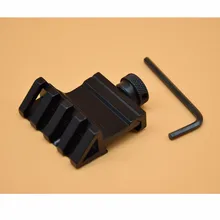 4 слота угол 45 градусов Смещение Fit 20 мм рейку быстроразъемный алюминиевый сплав высокое качество охотничьи инструменты аксессуары