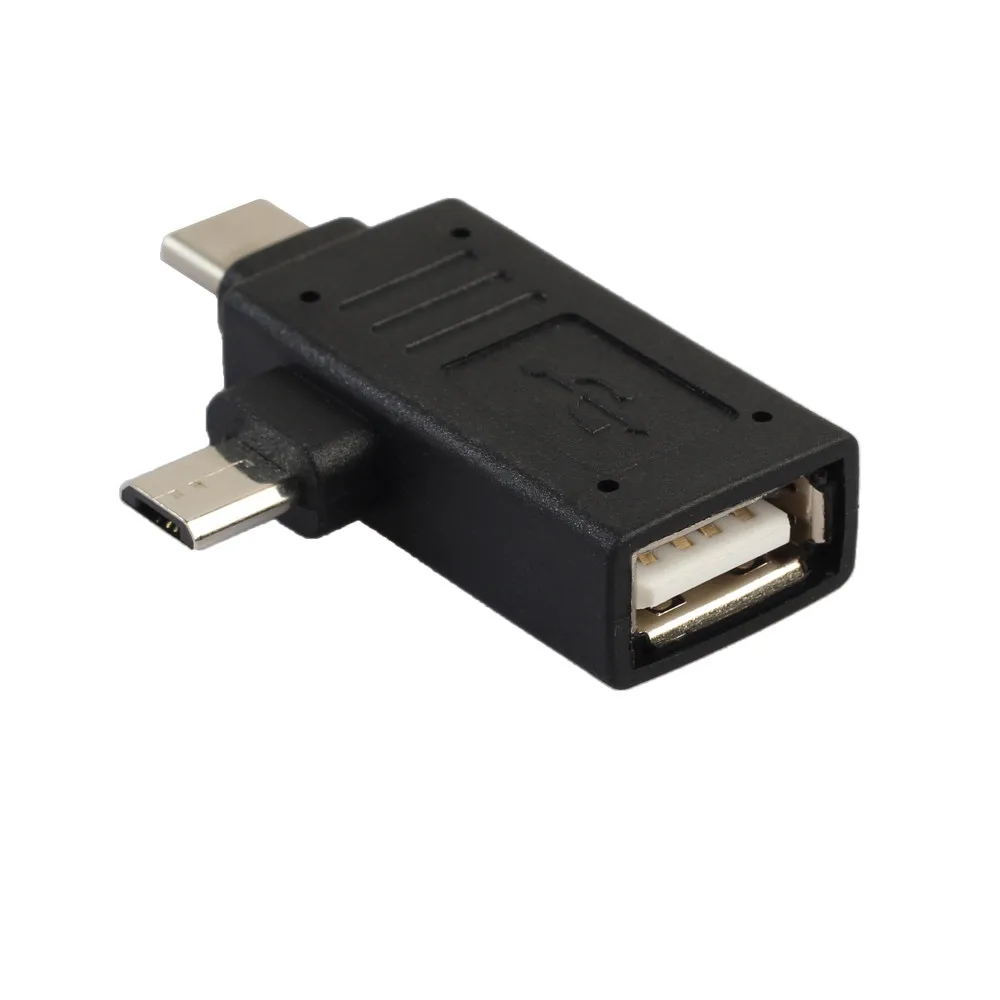 2 в 1 взаимный обмен данными между компьютером и периферийными устройствами 3,1 Тип-закрытая акционерная Компания C& кабель с разъемами микро-usbи USB 2,0/3,0 гнездовой разъем адаптер для подключения USB-C устройств# YL