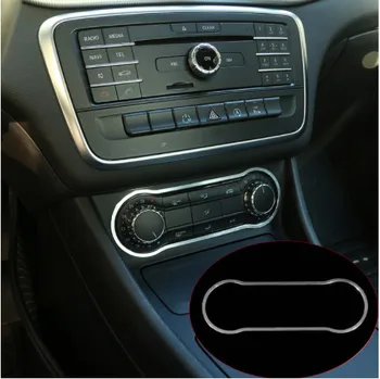 

Aluminum Alloy Air Condition Panel Trim For Mercedes Benz GLA CLA 200 220 A180 B200 Accessory Car Styling