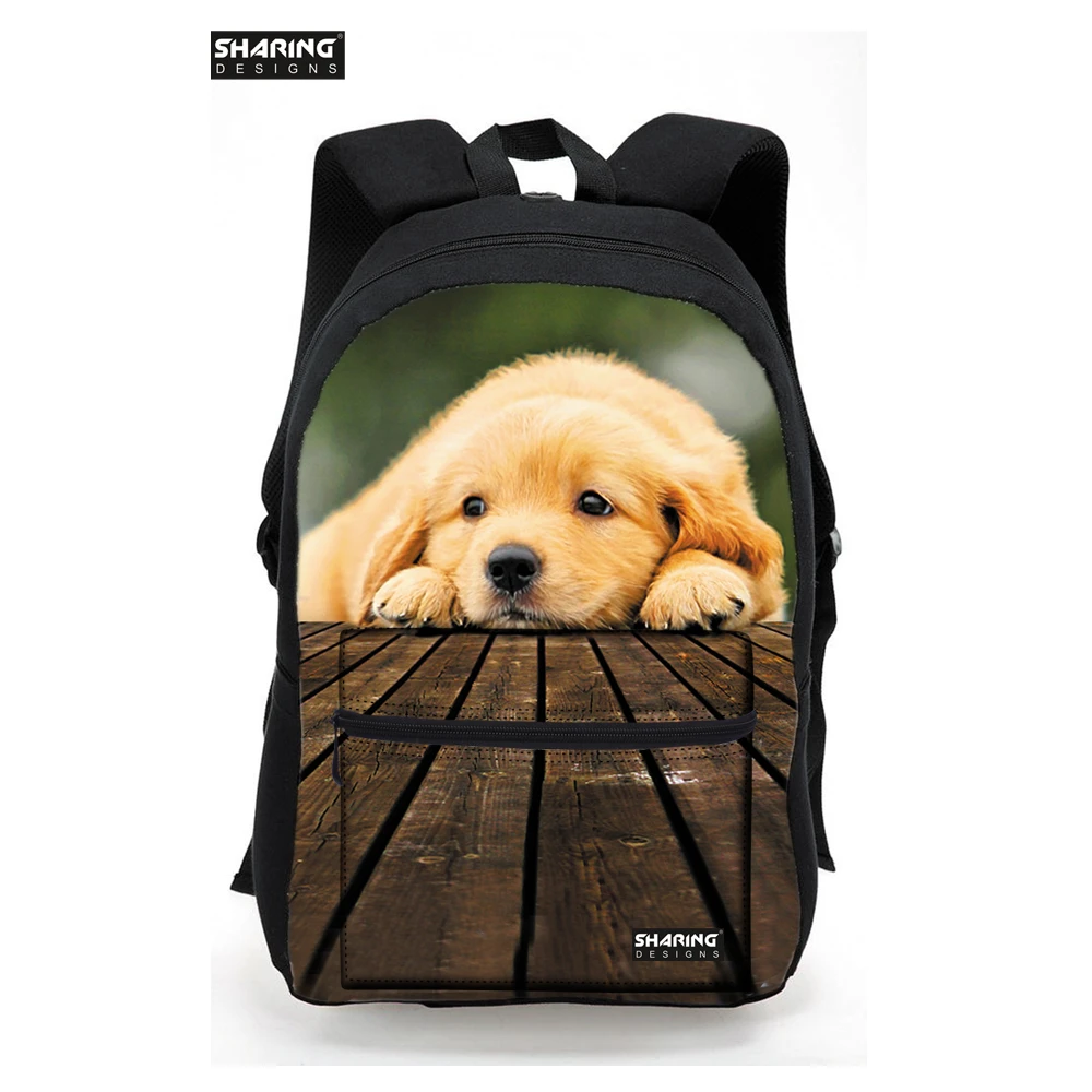 puppy backpacks for school