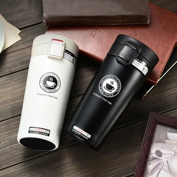 

380ml Double Wall Stainless Steel Vacuum Flasks Car Thermo Travel Mug Portable Thermoses Portable Drinkware Coffee Tea Thermocup