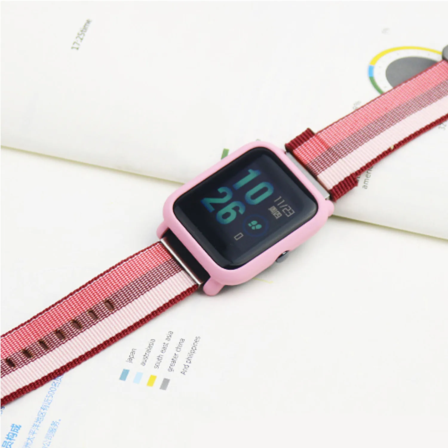 Gosear умный защитный чехол тонкая рамка PC защитная оболочка для Xiaomi Huami Amazfit Bip