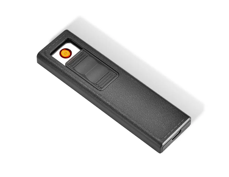 Новое поступление металлический съемный портсигар с USB Электронная зажигалка, портативный беспламенная ветрозащитная Зажигалка Портсигар