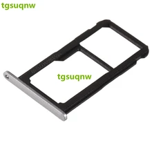 Для huawei Honor 8 Lite/P8 Lite /P9 Lite sim-карты лоток для карт памяти Micro SD Держатель Слот карта адаптер держателя слота B/W/G/Blue