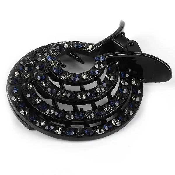 cute hair clips 1pc Korean Crystal Hair Claw For Women Ponytail Holder Ball Head Bun Maker Expanding Hair Clips Hairpins Hair Accessories 2021 headbands for women Hair Accessories